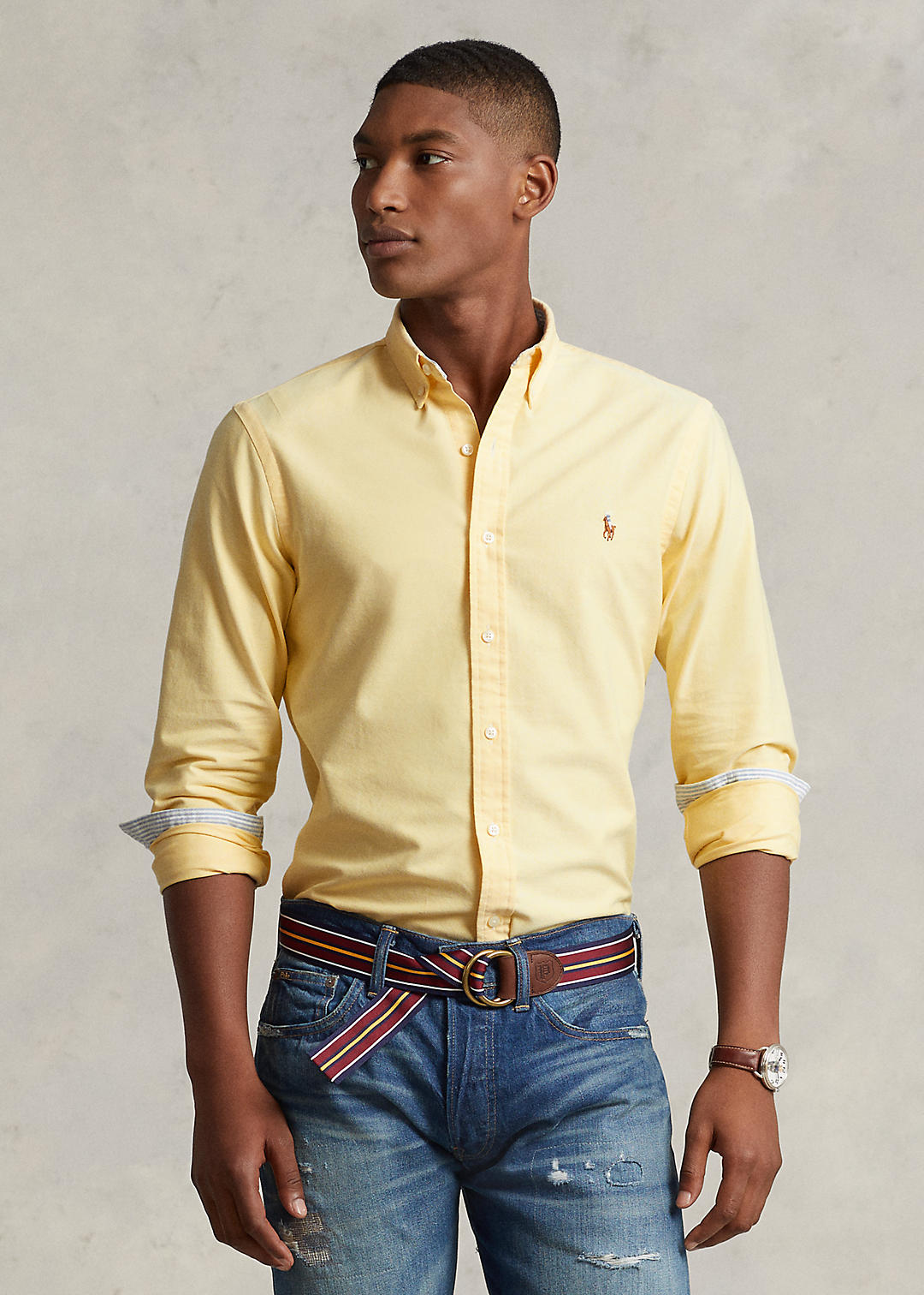 Polo Ralph Lauren Custom fit Oxford overhemd 1