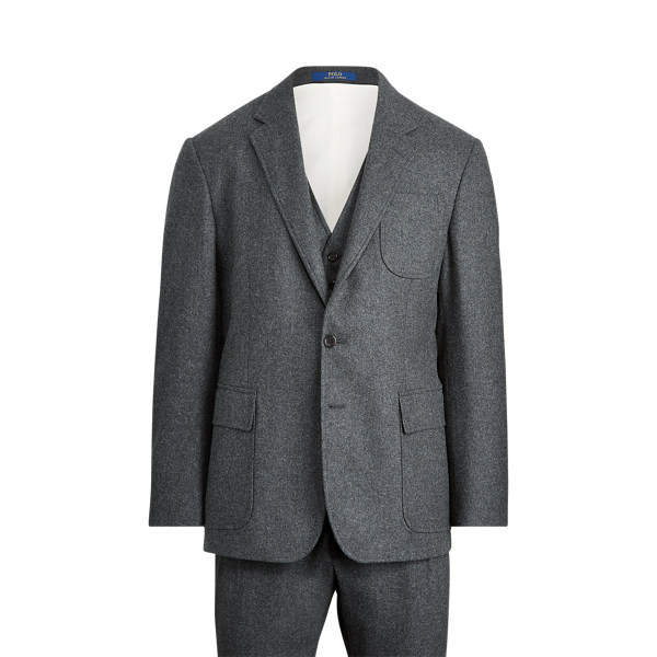ralph lauren grey suit