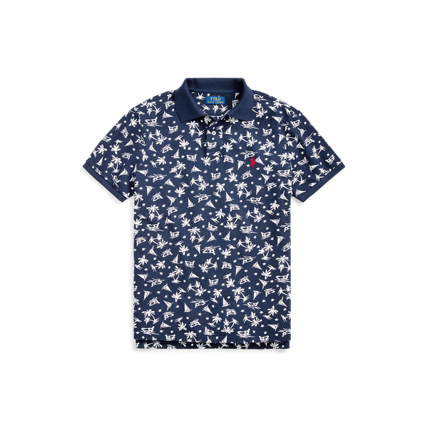 Polo tropical coupe ajustée