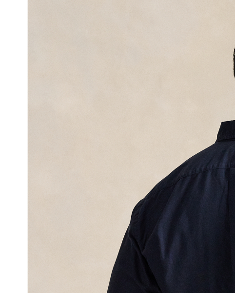 The oxford shirt made its debut very early in  Ralph Lauren Lauren’s designs, and since then, it has solidified its status as a pillar of the Polo look. Our fabric is developed with a secret wash, which gives it instant character, ease and a heathered softness. The formula is so unique that it's been kept in a safe for more than three decades. In addition to details evoking its prep-school inspiration, it offers a relaxed feel, producing what we refer to as "the perfect rumple". Today, Mr Lauren continues to create countless variations of his iconic shirt, including this Big & Tall version, which is garment-dyed and finished with our signature embroidered Pony.