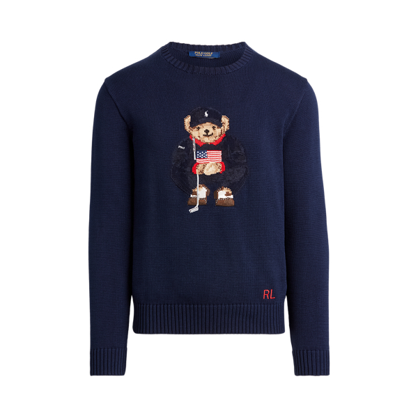 polo teddy bear jacket