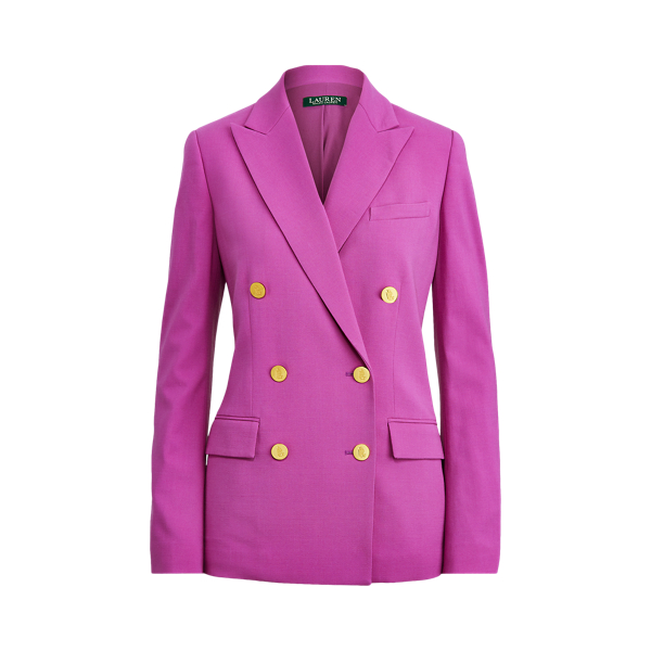 ralph lauren pink blazer