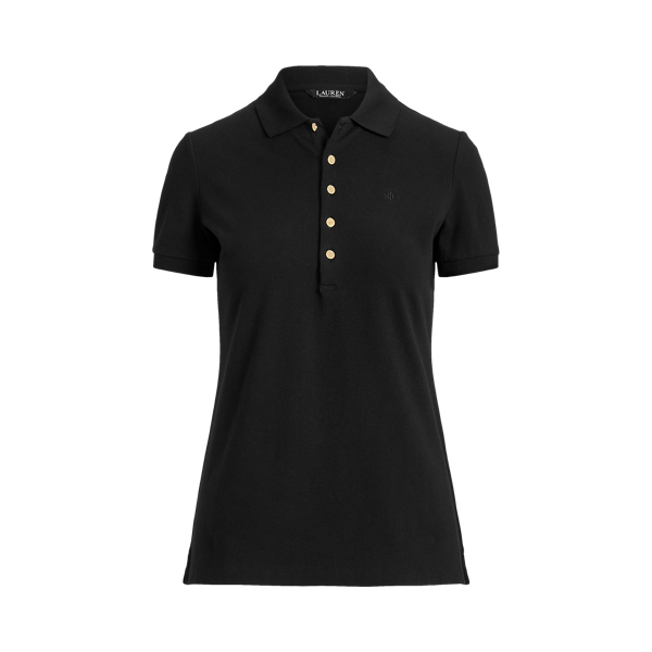 black polo shirt for women
