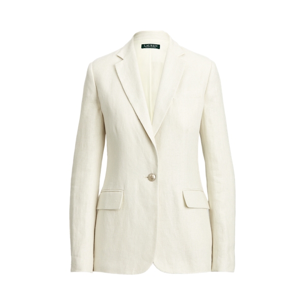 ralph lauren cream blazer