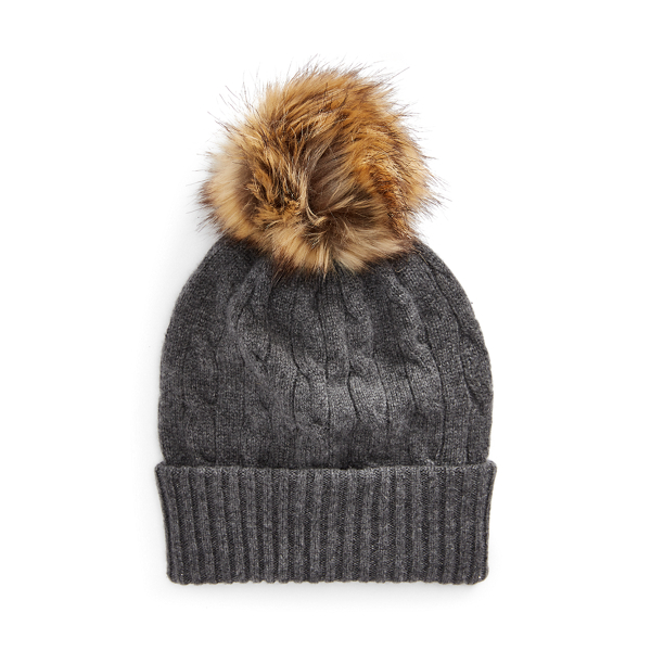 ralph lauren double pom pom hat