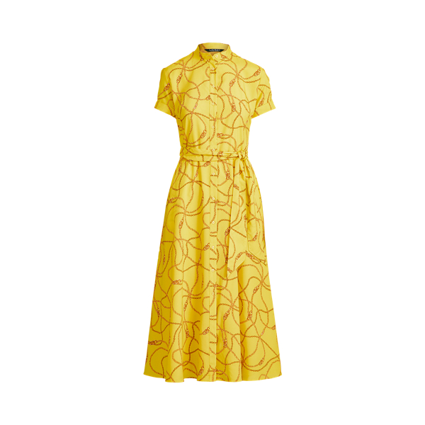 ralph lauren print dress