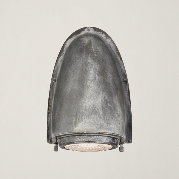 Ralph Lauren Grant Large Sconce In Weathered Zinc