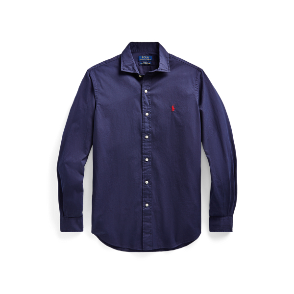 ralph lauren slim fit featherweight twill shirt