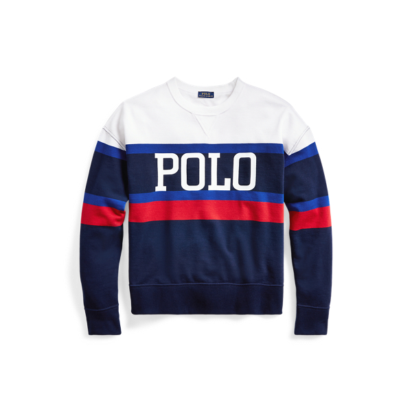 Rundhals-Fleecepullover