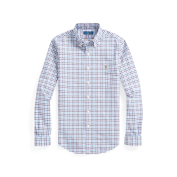 Chemise cintrée à carreaux