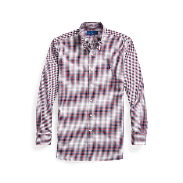 Chemise classique à carreaux