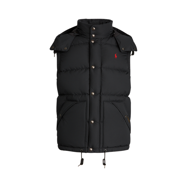 ralph lauren hooded gilet