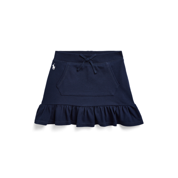 Ruffled Mesh Scooter Skirt