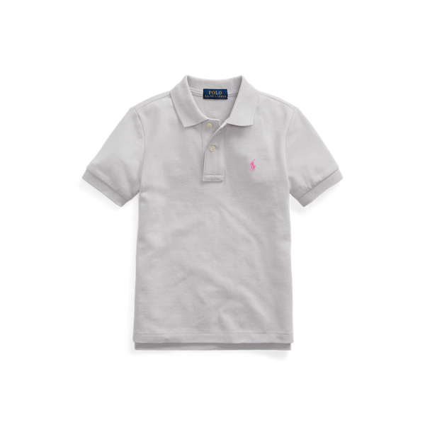 Cotton Mesh Polo Shirt