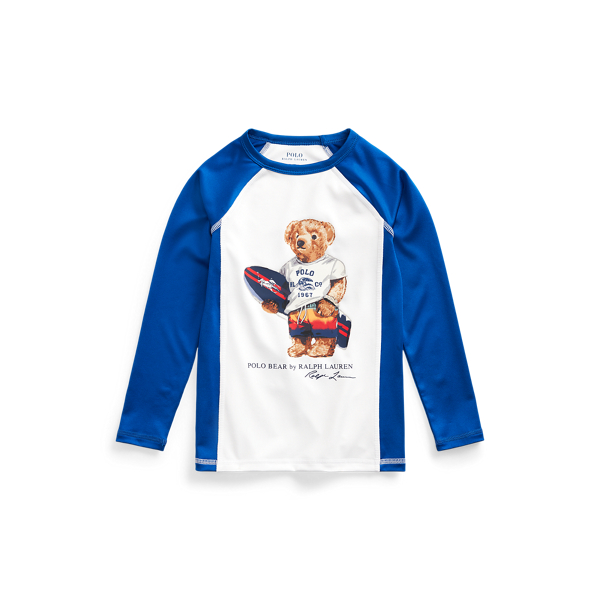 Ralph Lauren Garçon Vêtements Tops & T-shirts T-shirts Polos Haut anti-UV Polo Bear en jersey stretch 