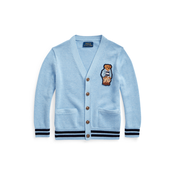 polo bear cardigan