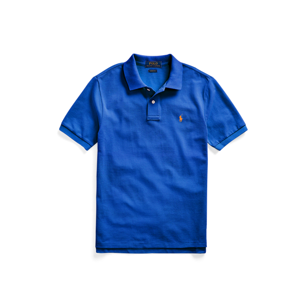 Cotton Mesh Polo Shirt