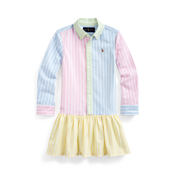 ralph lauren cotton oxford shirtdress