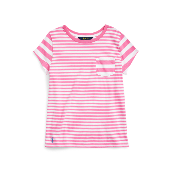 Striped Cotton Jersey Tee