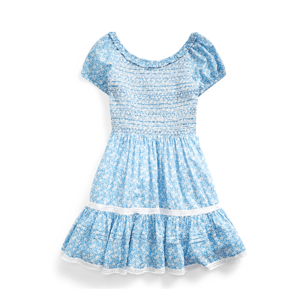 ralph lauren smocked dress