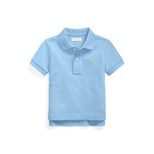 Cotton Mesh Polo Shirt