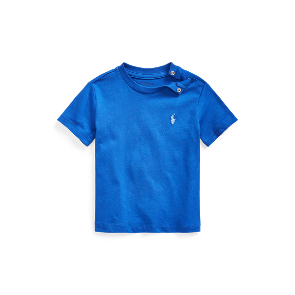 Cotton Jersey Crewneck Tee