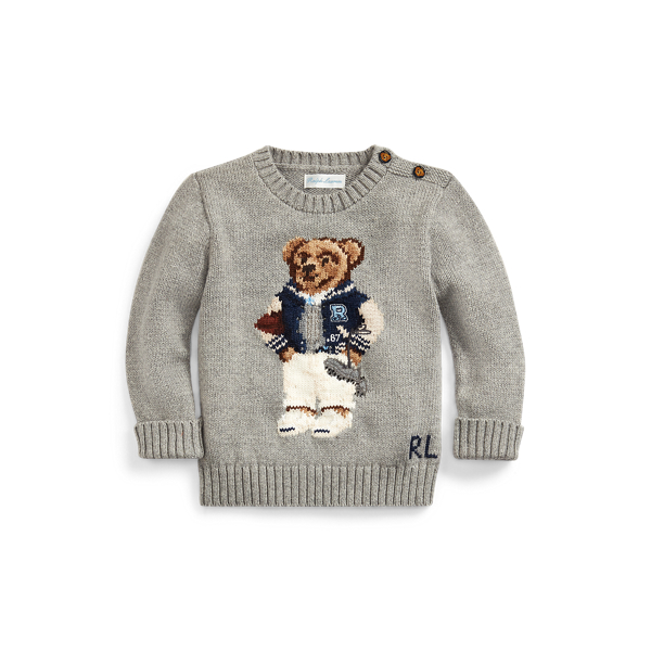 polo collegiate bear sweater