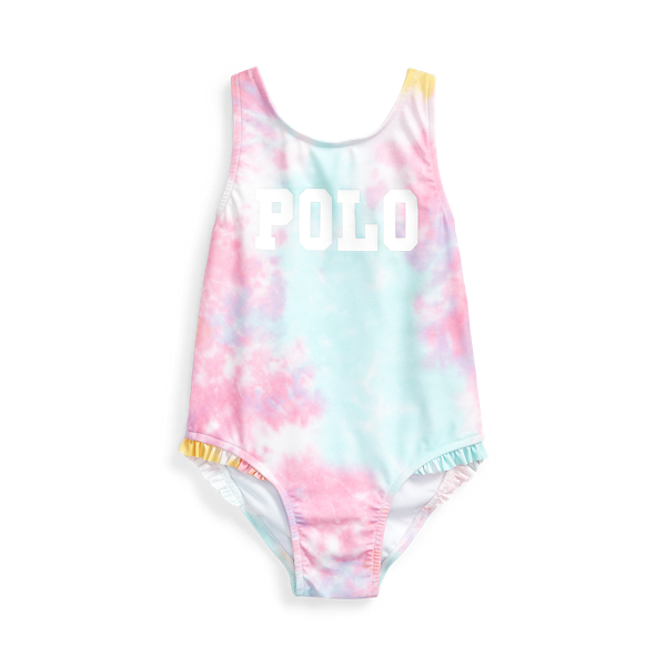 polo tie dye swimsuit