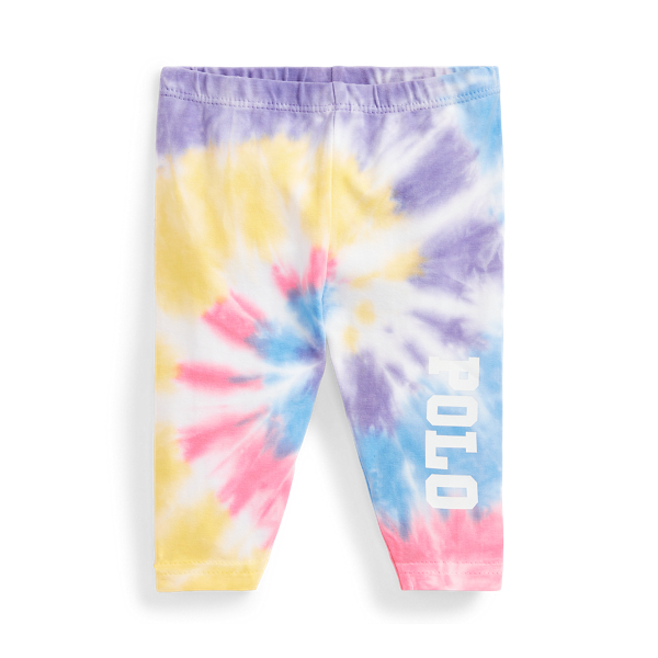 POLO RALPH LAUREN LOGO TIE-DYE JERSEY LEGGING 0042794180
