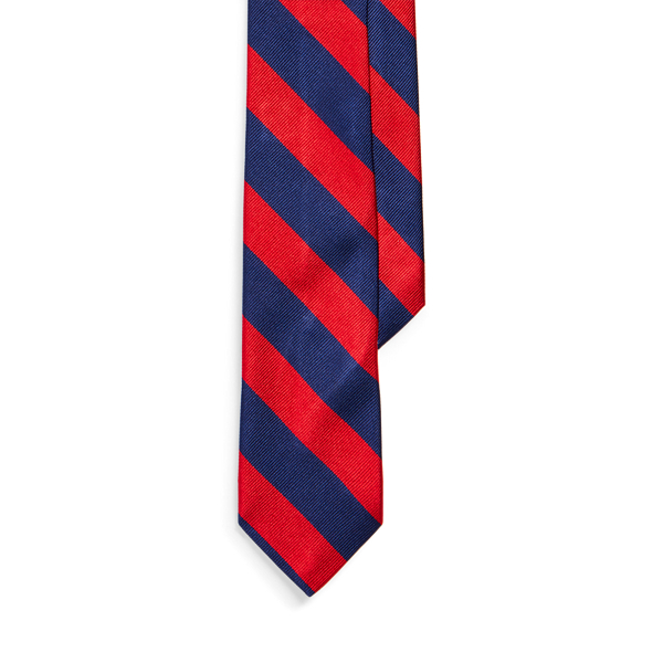 Ralph Lauren Bambino Accessori Cravatte e accessori Cravatte Cravatta in reps di seta a righe 