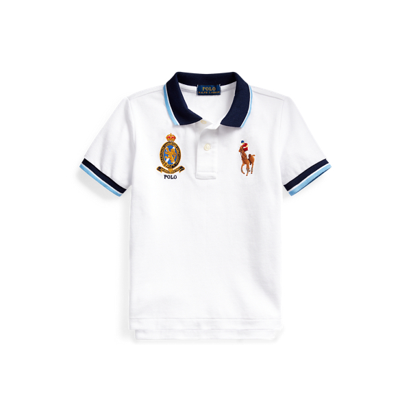 Big Pony Crest Cotton Polo