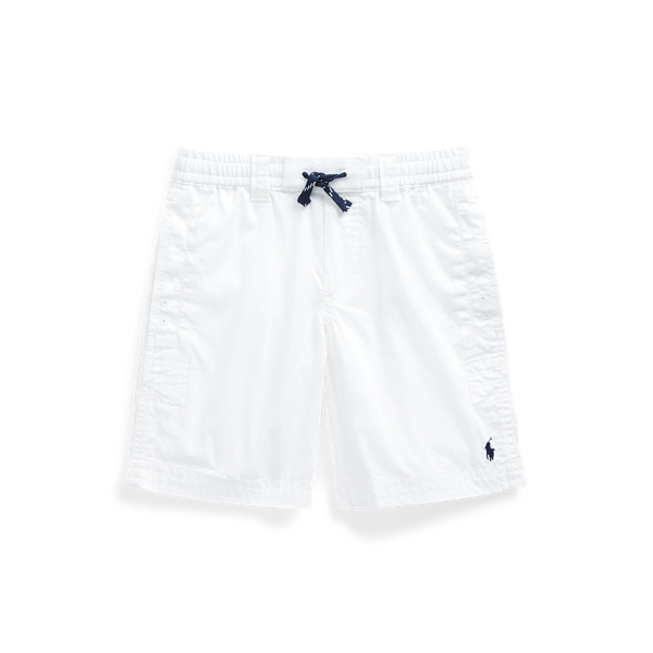 Cotton Twill Drawstring Short