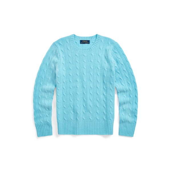 Pull en cachemire torsadé