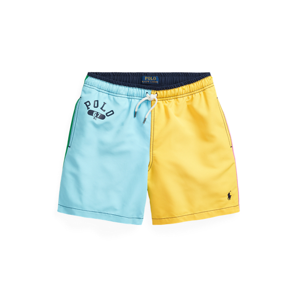 toddler boy polo swim trunks