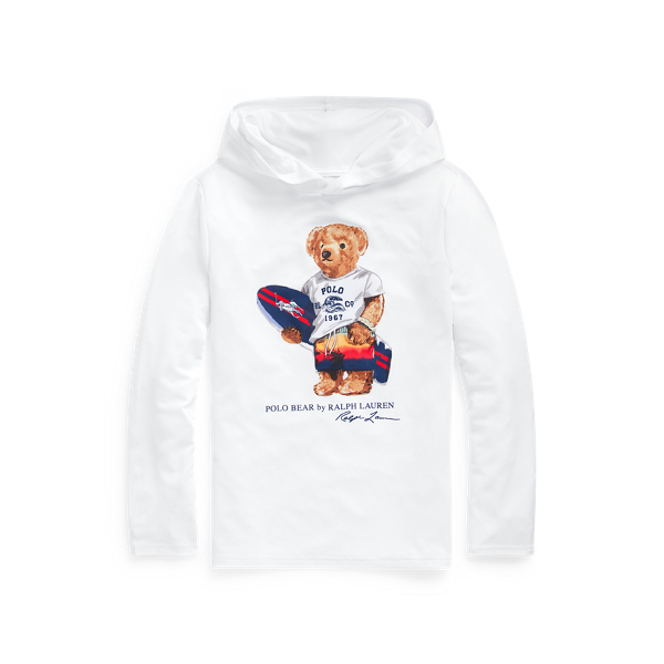 polo bear hooded sweater