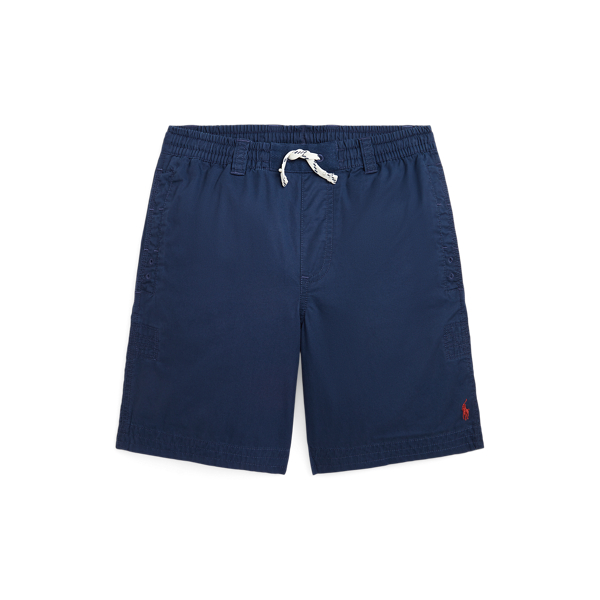 Cotton Twill Drawstring Short