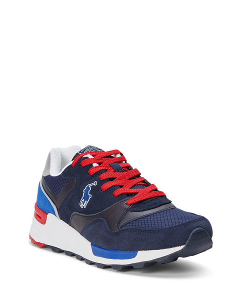 Baskets de Luxe Homme Baskets en Cuir & en Daim Ralph Lauren FR