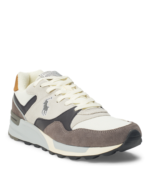 Men's Designer Trainers Leather Trainers Ralph Lauren® UK