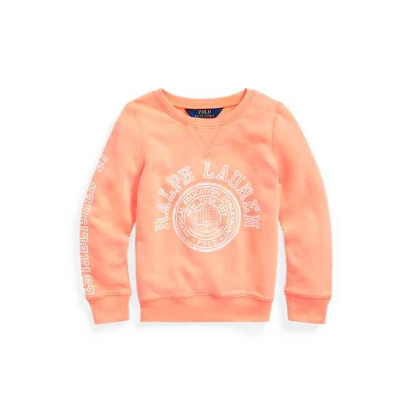 GIRLS 1.5-6.5 YEARS Sweat graphique en coton éponge 1