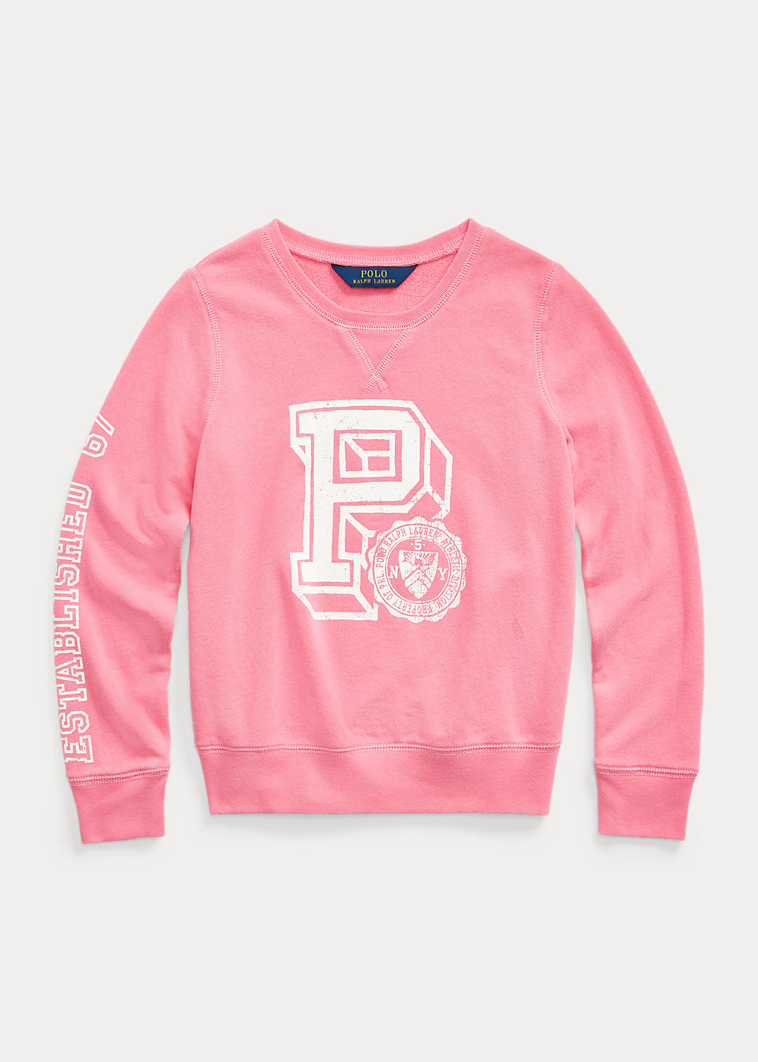 GIRLS 7-14 YEARS French Terry Graphic Pullover 1