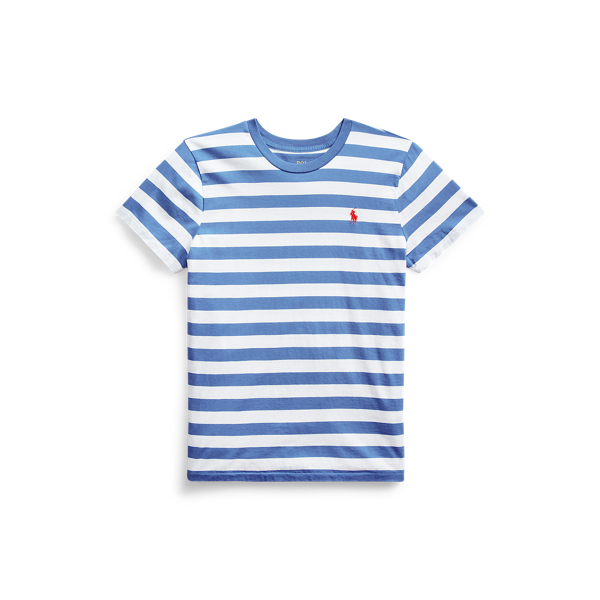 Gestreiftes T-Shirt aus Baumwolle