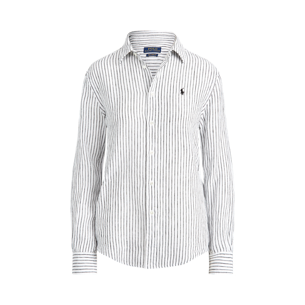 Leinenhemd im Relaxed-Fit