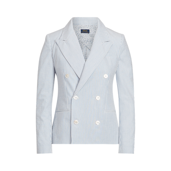 ralph lauren seersucker blazer