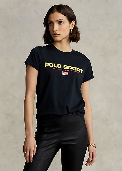 T-shirt Polo Sport à col rond Ralph Lauren Femme Sport & Maillots de bain Vêtements de sport T-shirts 
