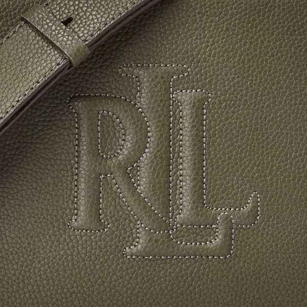Lauren Leather Hayes Crossbody 5