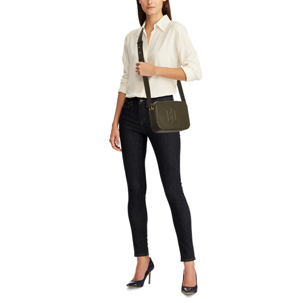 Lauren Leather Hayes Crossbody 6