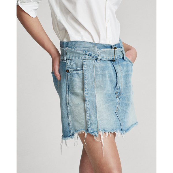 Polo Ralph Lauren Paperbag Denim Skirt 4