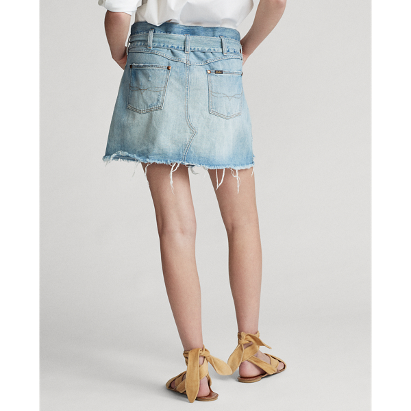 Polo Ralph Lauren Paperbag Denim Skirt 5