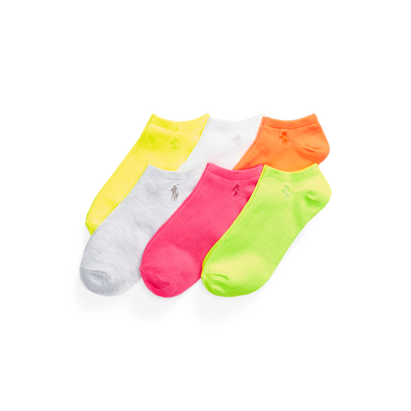 Polo Ralph Lauren Low-Cut Flat-Knit Sock 6-Pack 1