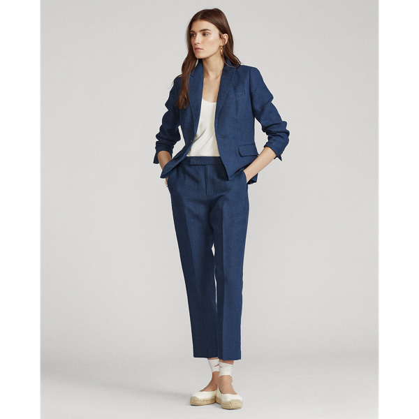Polo Ralph Lauren Linen Single-Button Blazer 3